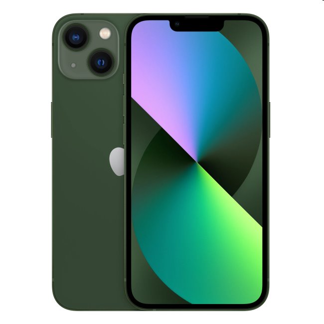 Apple iPhone 13 128GB, green, A osztály - használt, 12 hónap garancia