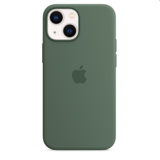 Apple iPhone 13 mini Silicone Case with MagSafe, eucalyptus