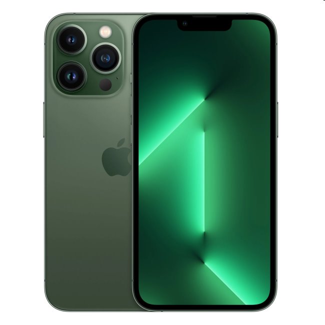 Apple iPhone 13 Pro 128GB, green, C osztály - használt, 12 hónap garancia