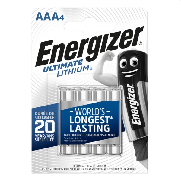 Energizer Ultimate Lithium AAA/4 Energizer Ultimate Lithium AAA/4
