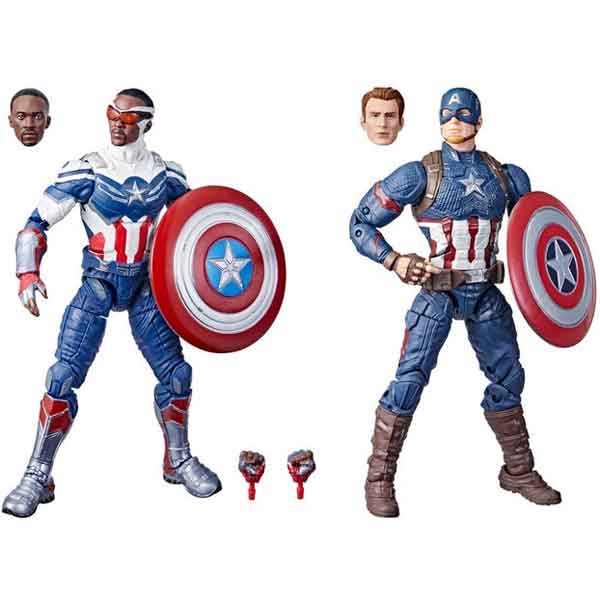 Marvel Legends Series Captain America 2 Pack Figurák