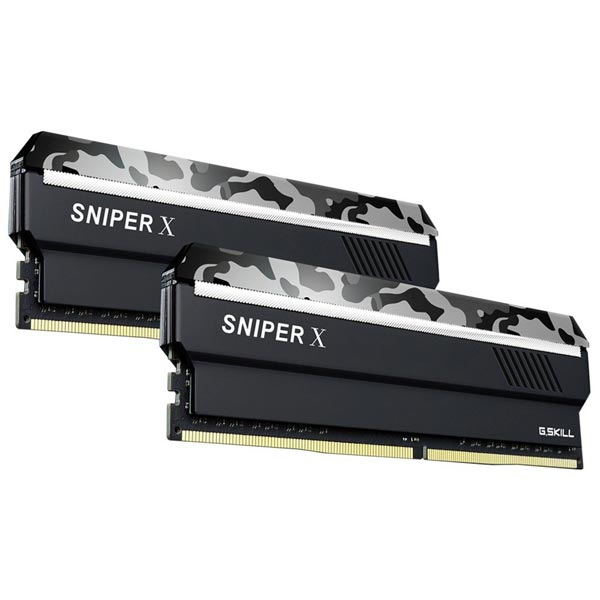 G.Skill 32GB DDR4 3200MHz Sniper X (2x16GB) DIMM CL16 G.Skill 32GB DDR4 3200MHz Sniper X (2x16GB) DIMM CL16