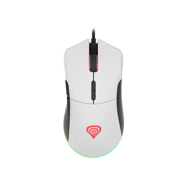 Genesis Krypton 290 RGB Gamer egér, Fehér Genesis Krypton 290 RGB Gamer egér, Fehér