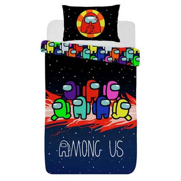 Ágynemű Among Us Space Single Set