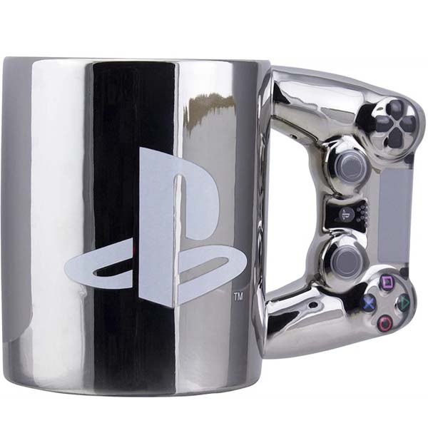 Bögre Playstation Vezérlő Silver DS4 (PlayStation)
