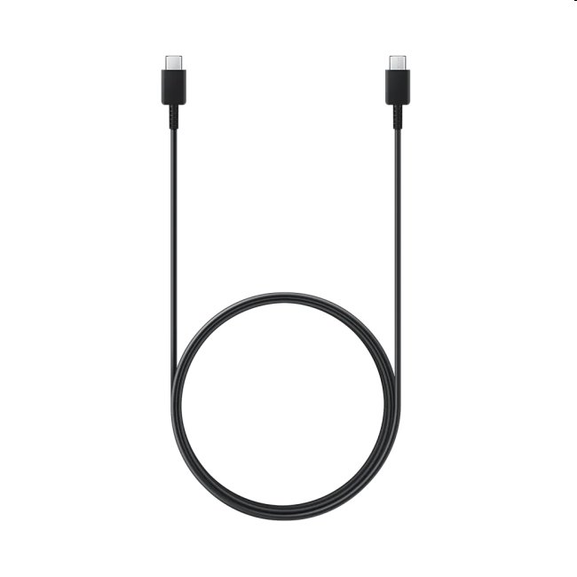 Samsung adatkábel USB-C (3A, 1.8m), Fekete