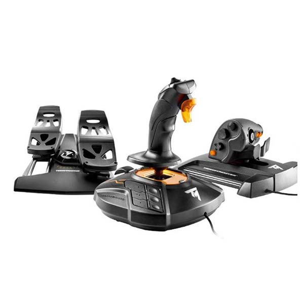 Thrustmaster T16000M FCS + Thrustmaster TWCS Throttle + Rudder Pedals for PC- OPENBOX (Bontott csomagolás, teljes garancia)