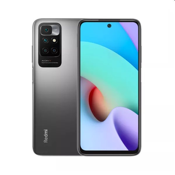 Xiaomi Redmi 10, 4/64GB, gray, A osztály - használt, 12 hónap garancia Xiaomi Redmi 10, 4/64GB, gray, A osztály - használt, 12 hónap garancia