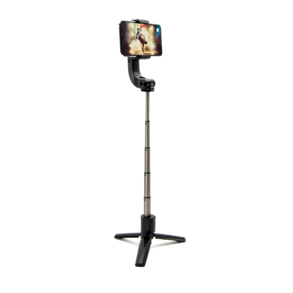 FIXED Snap Action Selfie tripod stabilizátorral és távkioldóval, fekete