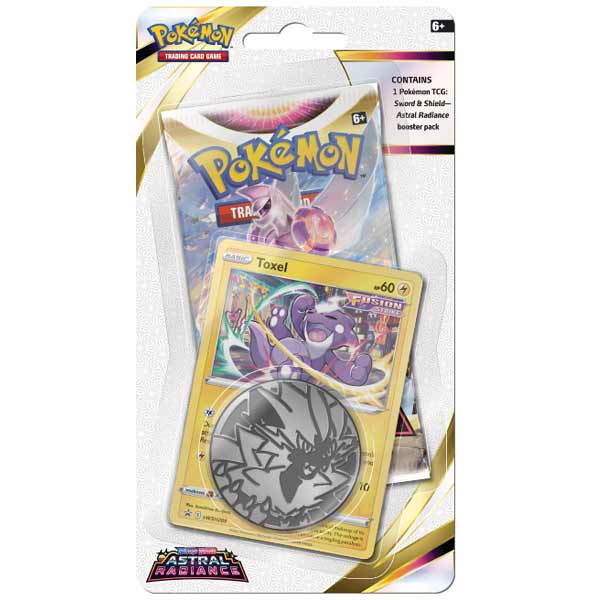 PKM Sword & Shield 10 Astral Radiance Checklane Blister Toxel (Pokémon) PKM Sword & Shield 10 Astral Radiance Checklane Blister Toxel (Pokémon)