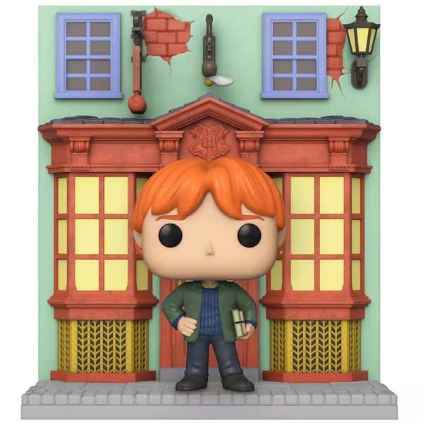 POP! Deluxe: Ron Weasley with Quality Quidditch Supplies Store (Harry Potter) Special Edition
