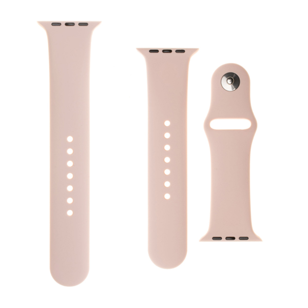 FIXED Szilikonszíj készlet for Apple Watch 38/40/41 mm, rózsaszín FIXED Szilikonszíj készlet for Apple Watch 38/40/41 mm, rózsaszín