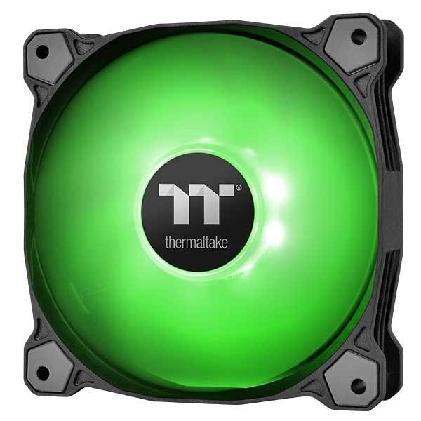 Thermaltake Ventilátor Pure A12 LED Zöld / Single Pack csomag