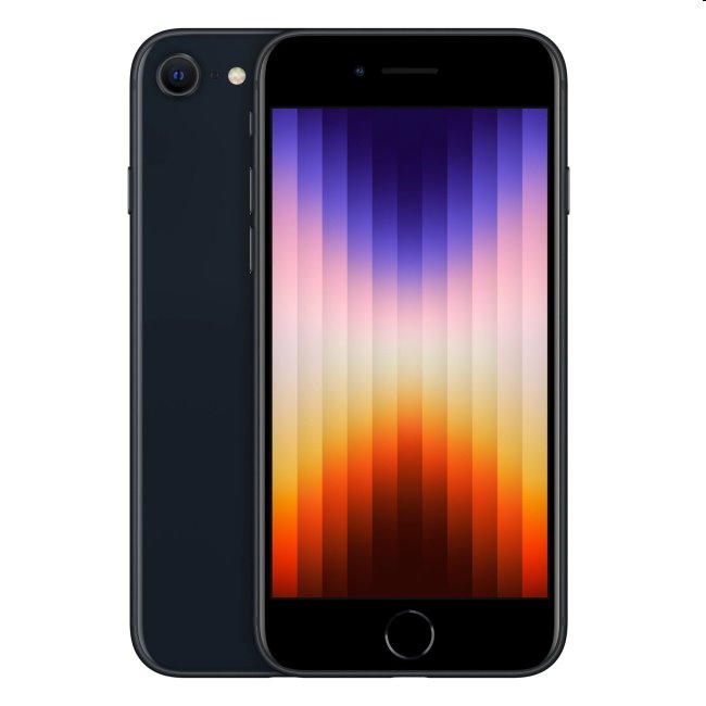 Apple iPhone SE (2022) 64GB, midnight, B osztály - használt, 12 hónap garancia Apple iPhone SE (2022) 64GB, midnight, B osztály - használt, 12 hónap garancia