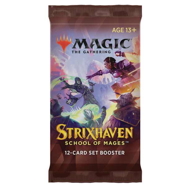 Kártyajáték Magic: The Gathering Strixhaven: School of Mages Set Booster (12 kártya)