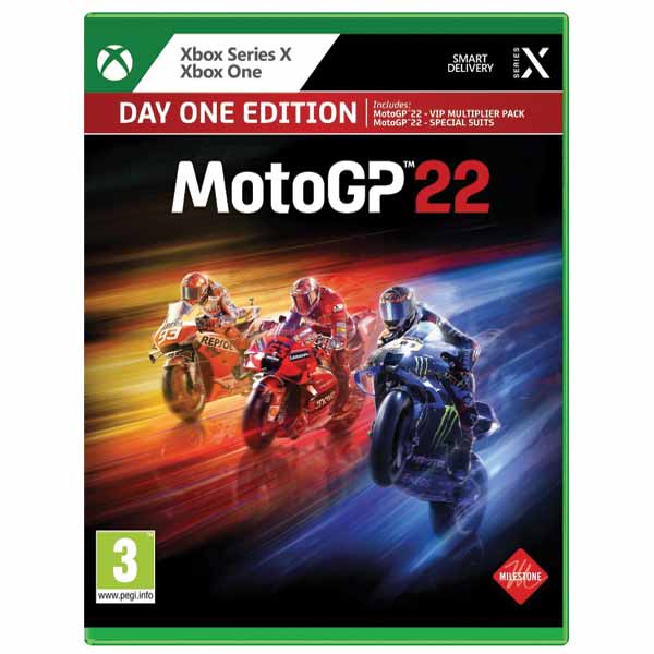 MotoGP 22 (Day One Kiadás) [XBOX Series X] - BAZÁR (használt termék)