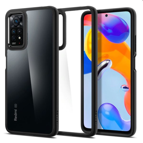 Tok Spigen Ultra Hybrid for Xiaomi Redmi Note 11 Pro 5G, fekete