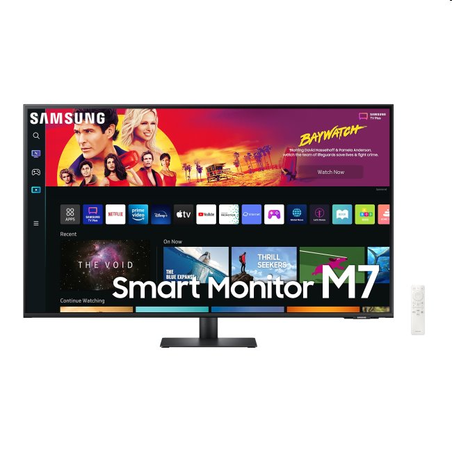 Samsung Okos Monitor M7 (2022), 43" UHD, fehér