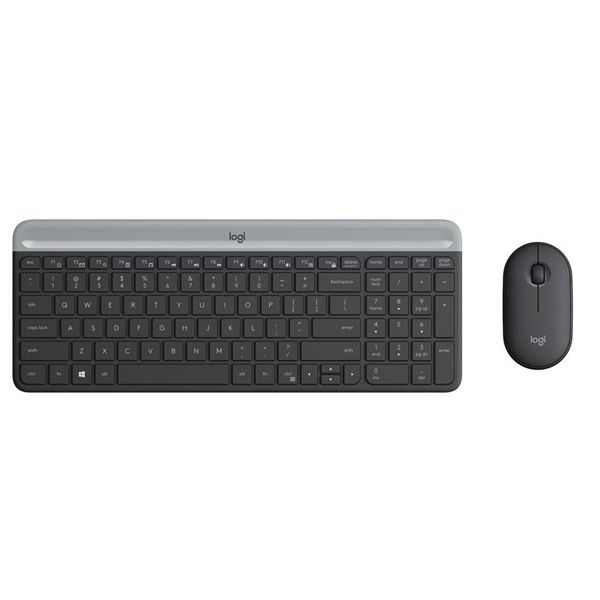 Logitech Slim Vezeték nélküli Combo MK470 - CZ/SK, Graphite akciós termékkép 1