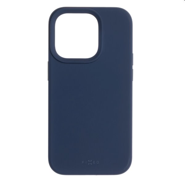 FIXED MagFlow Szilikon szíj Magsafe támogatással for Apple iPhone 13 mini, kék