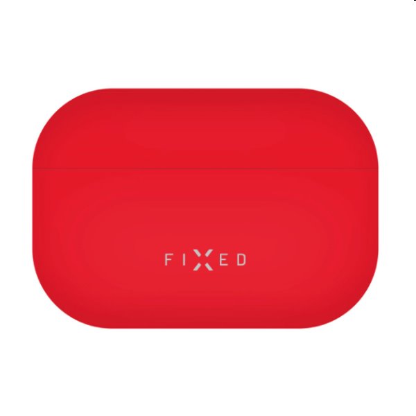 FIXED Silky Szilikon tok for Apple AirPods Pro, piros