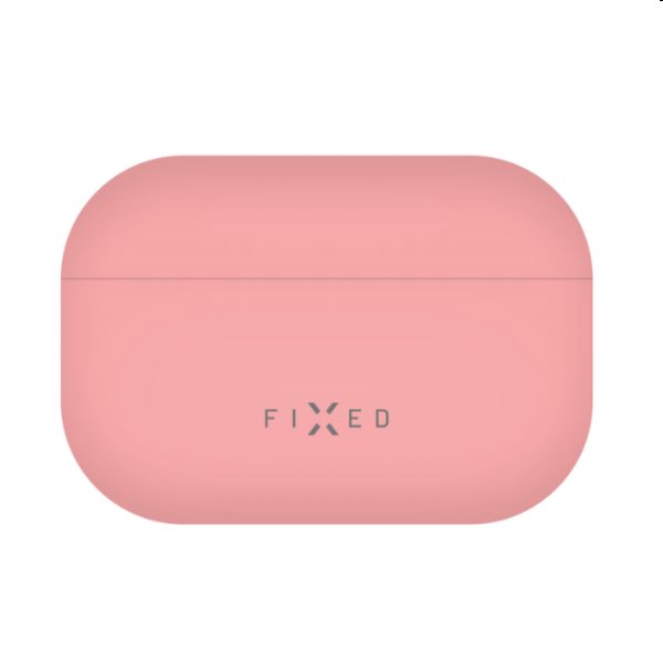FIXED Silky Szilikon tok for Apple AirPods Pro, rózsaszín