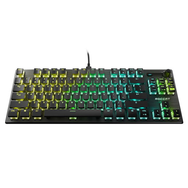 Gamer mechanikus billentyűzet ROCCAT Vulcan TKL PRO, Titan Switch Optical Linear Red, US kiosztás