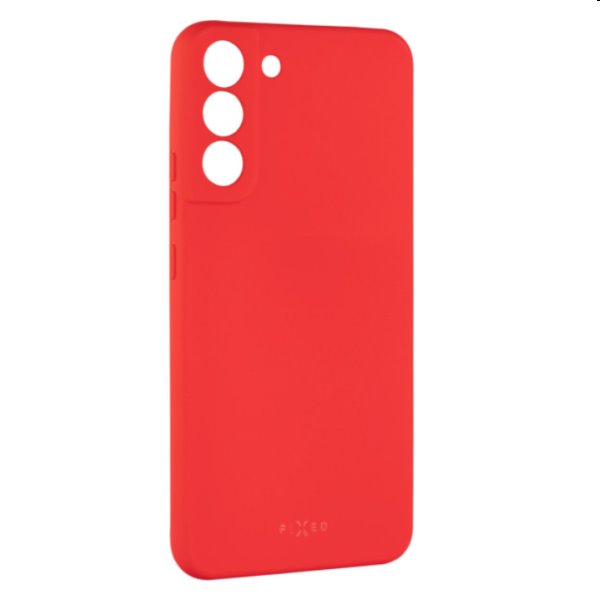 FIXED Story Hátlapi gumírozott tok for Samsung Galaxy S22 5G, piros