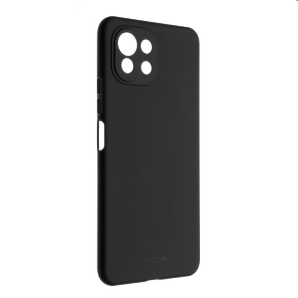 FIXED Story gumírozott Hátlapi tok for Xiaomi Mi 11 Lite/Mi 11 Lite 5G/11 Lite 5G NE, fekete