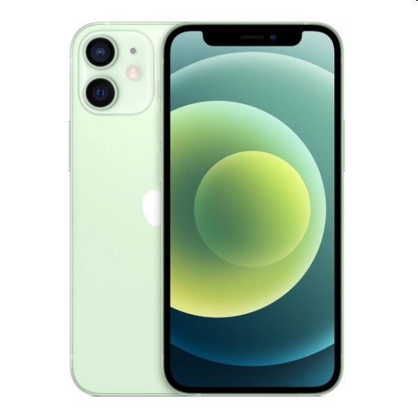 Apple iPhone 12 mini 64GB, green, B osztály - használt, 12 hónap garancia Apple iPhone 12 mini 64GB, green, B osztály - használt, 12 hónap garancia