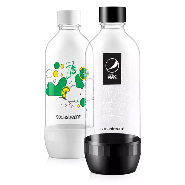 SodaStream  Palack 1l duo pack 7up & Pepsi Max