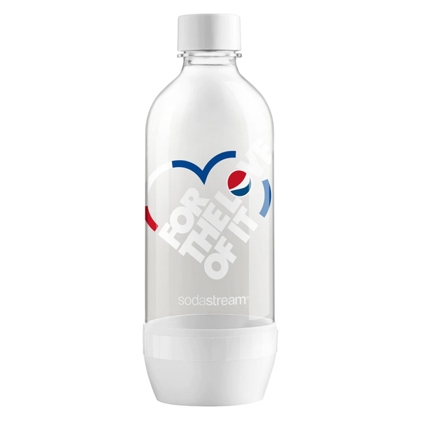 SodaStream Palack 1l single pack pepsi love fehér