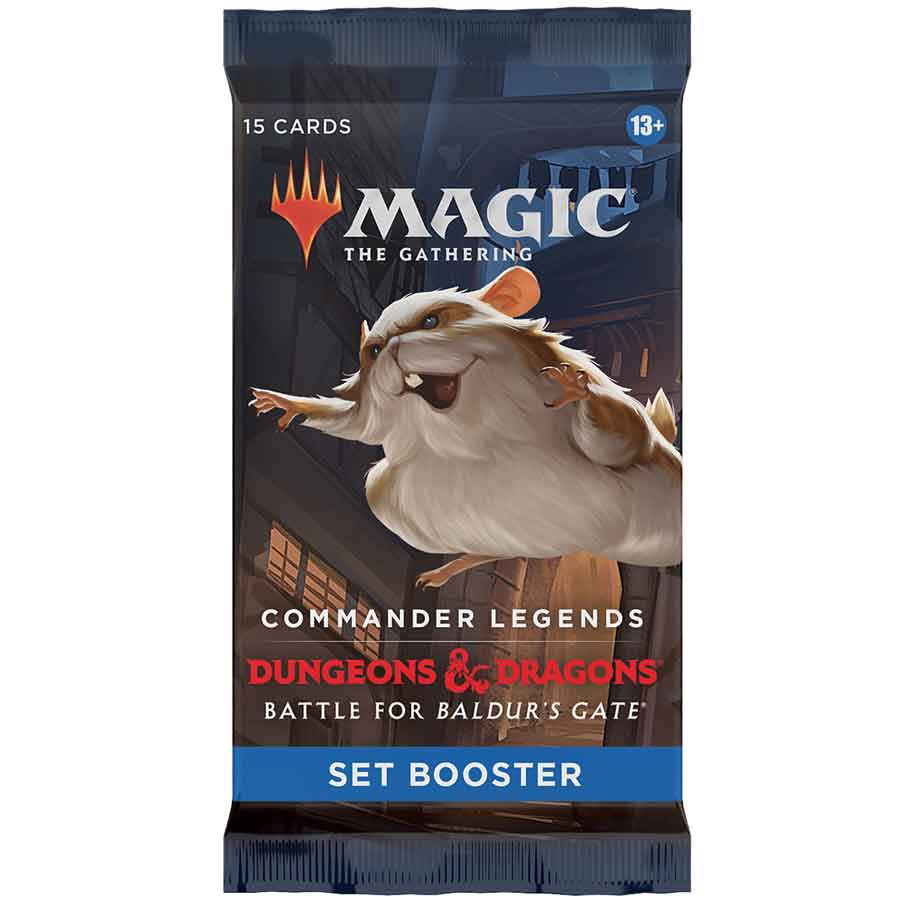 Kártyajáték Magic: The Gathering Commander Legends D&D: Battle for Baldurs Gate Set Booster (15 kártya)