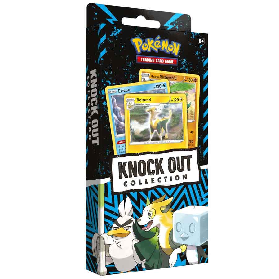 Kártyajáték Pokémon TCG Knock Out Collection Boltund, Eiscue, Galarian Sirfetch’d (Pokémon)