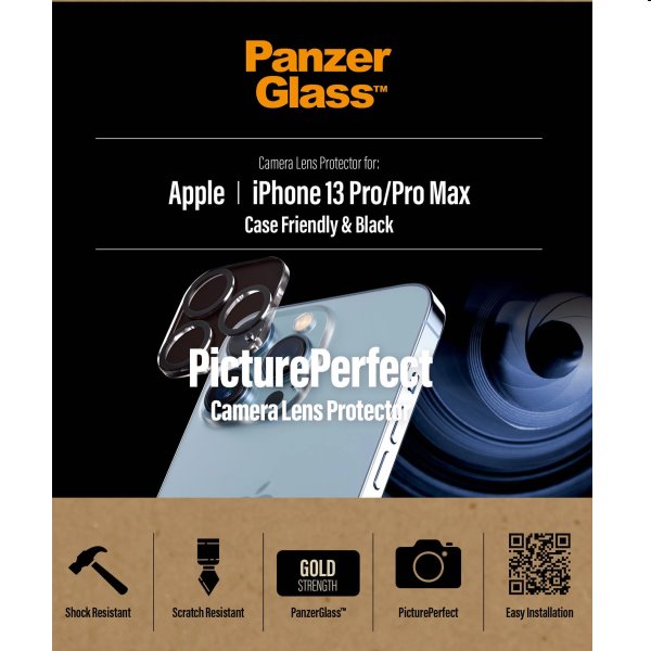 PanzerGlass védőtok fényképezőgép lencséjére for Apple iPhone 13 Pro/13 Pro Max