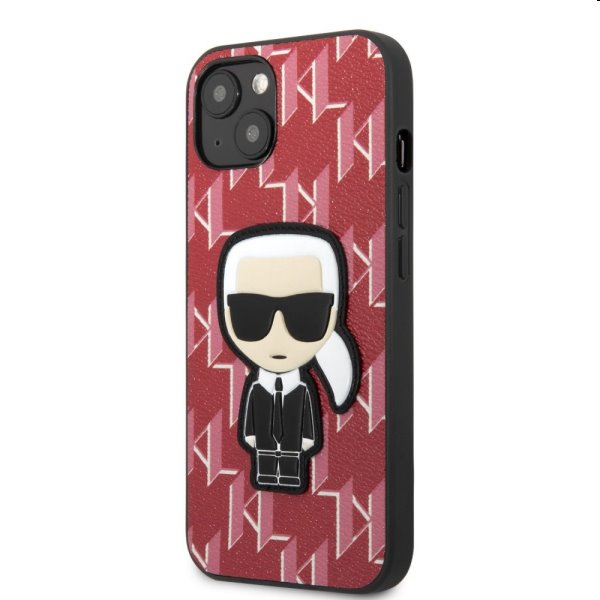 Tok Karl Lagerfeld Monogram Ikonik for Apple iPhone 13 mini, piros