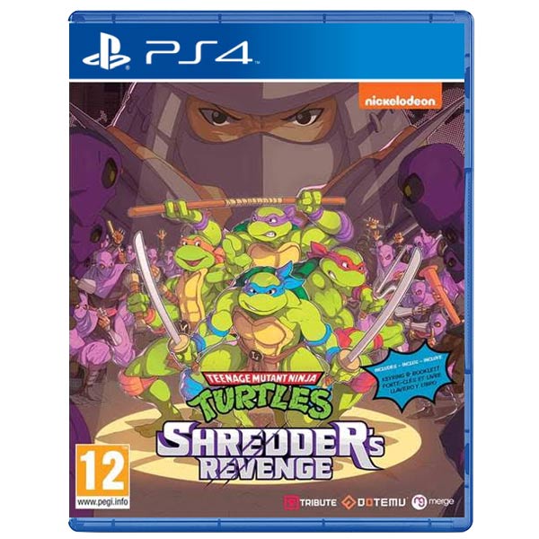 Teenage Mutant Ninja Turtles: Shredder’s Revenge [PS4] - BAZÁR (használt termék)