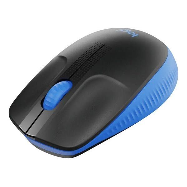 Logitech M190 Full-size vezeték nélküli egér, kék akciós termékkép 1