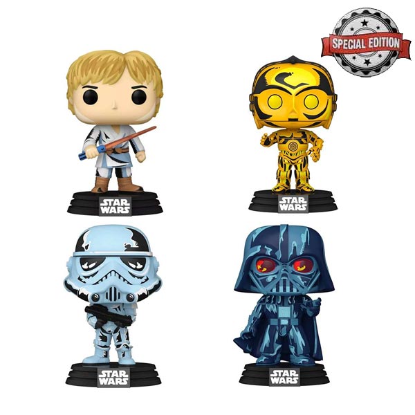 POP! 4-pack Retro (Star Wars) Special Kiadás