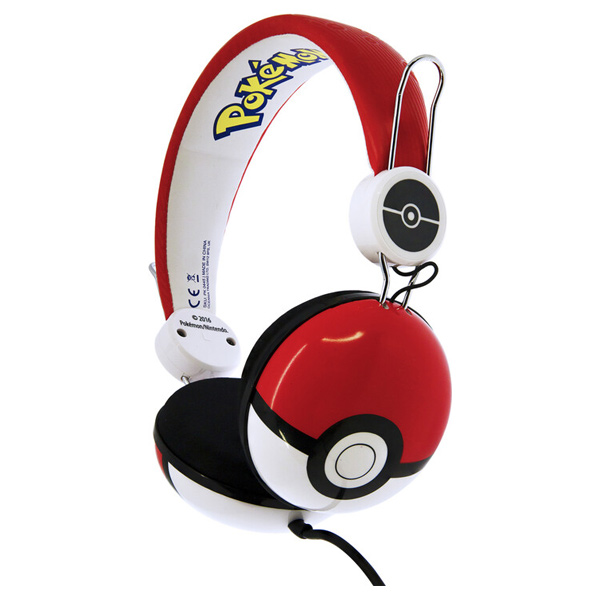 Gyerekfülhallgató OTL Technologies Pokémon Poké ball Tween Dome - OPENBOX (Bontott csomagolás, teljes garancia)