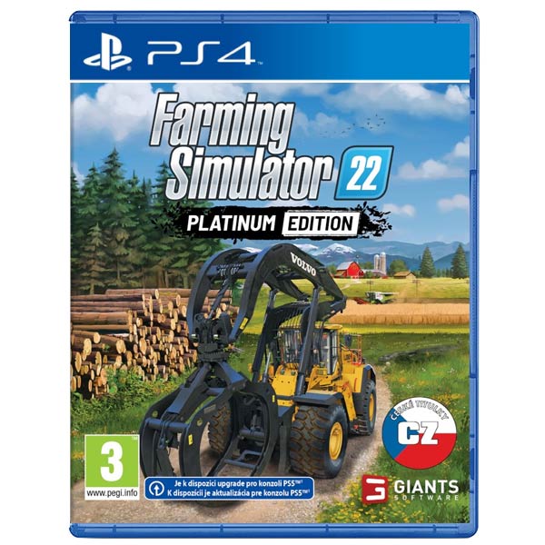 Farming Simulator 22 (Platinum Edition) [PS4] - BAZÁR (használt termék)