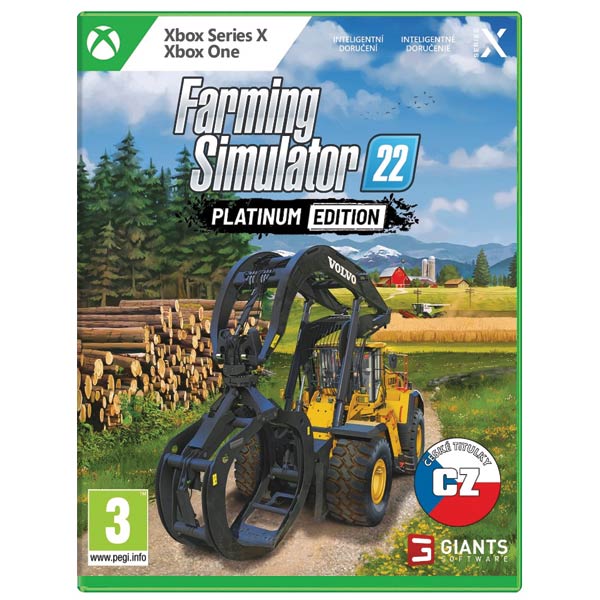Farming Simulator 22 (Platinum Kiadás) [XBOX Series X] - BAZÁR (használt termék)