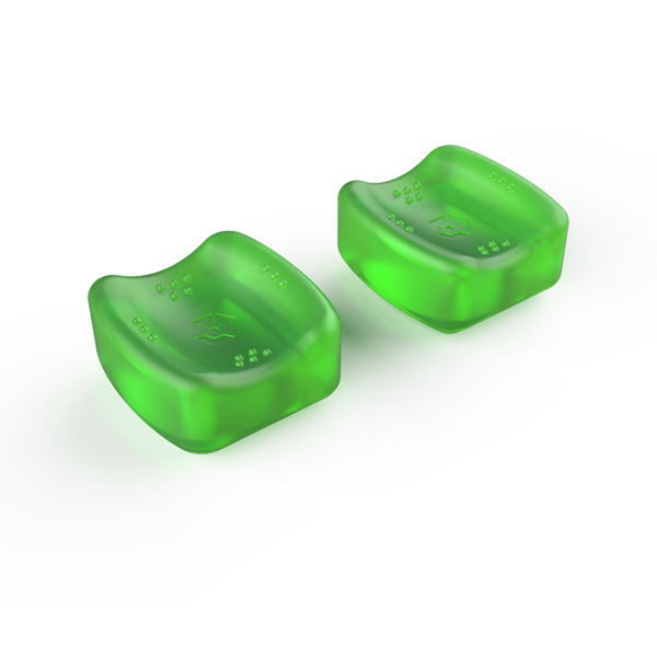 Gioteck Sniper Thumb Grips Translucent Green Xbox Series számára