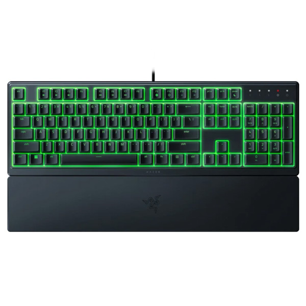 Gamer billentyűzet Razer Ornata V3 X Low-profile Membrane RGB Keyboard, US layout