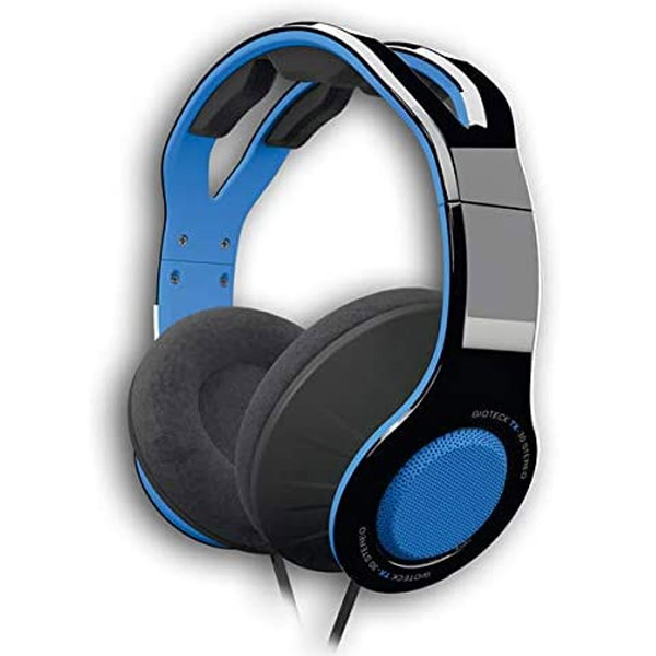 Játékos fülhallgató Gioteck TX30 Sztereó Game & Go Fejhallgató kék