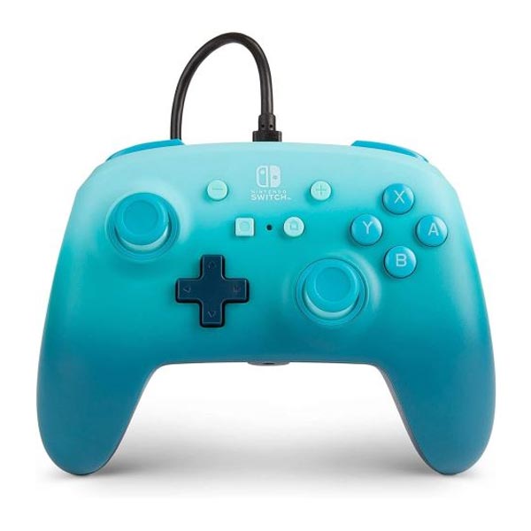Vezetékes vezérlő PowerA Enhanced Nintendo Switch számára, Fantasy Fade Blue
