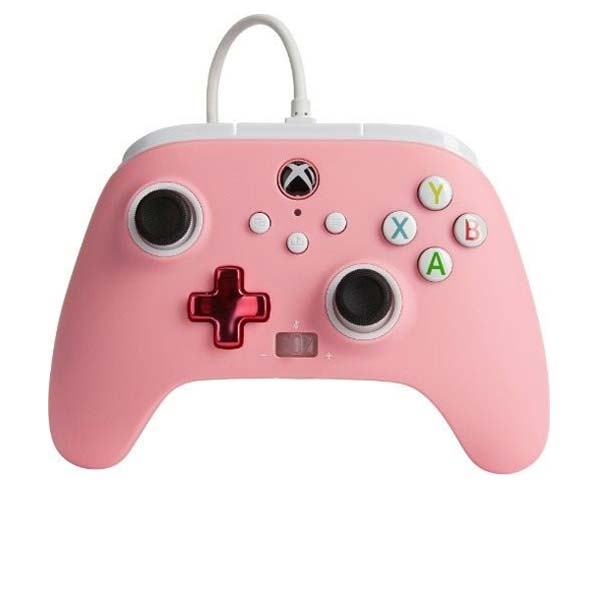 Vezetékes vezérlő PowerA Enhanced Xbox Series számára, Pink Inline Vezetékes vezérlő PowerA Enhanced Xbox Series számára, Pink Inline