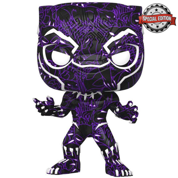 POP! Art: Fekete Panther Legacy (Marvel) Special Kiadás figura