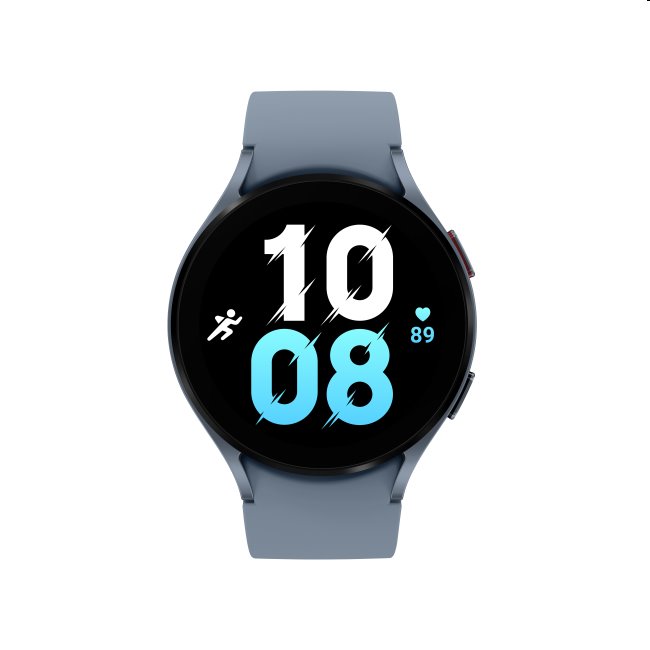 Samsung Galaxy Watch5 44mm, sapphire, A osztály - használt, 12 hónap garancia