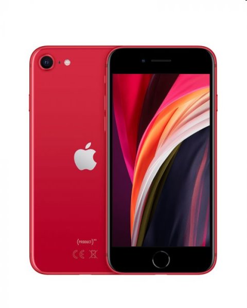 Apple iPhone SE (2020) 64GB | Red, C osztály - használt, 12 hónap garancia